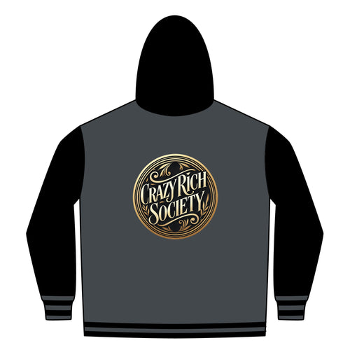 Unisex Heavyweight Varsity Full-Zip Hooded Sweatshirt